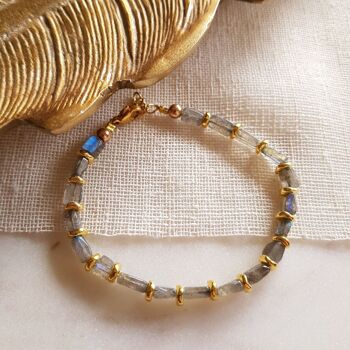 Bracelet Labradorite - Maelis 1