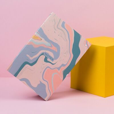 Pastel Marble Notebook