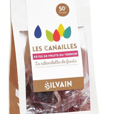 LES CANAILLES sachet de 200g PÂTES DE FRUIT