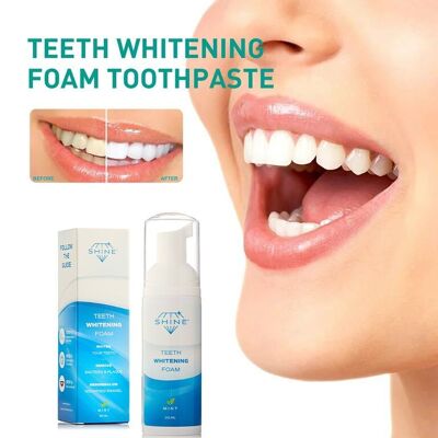 Tooth Whitening Foam, SHINE, 50 ml