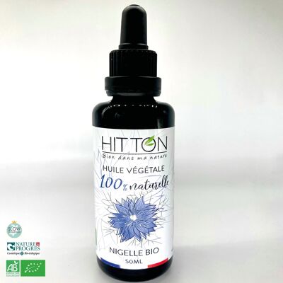 Huile végétale de nigelle Bio