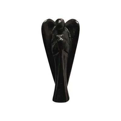 Engel, 7,5 cm, schwarzer Turmalin