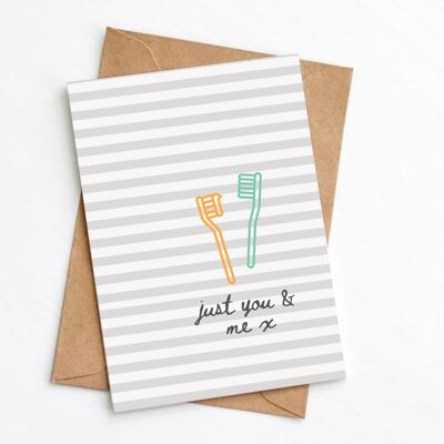 Just You & Me Card
