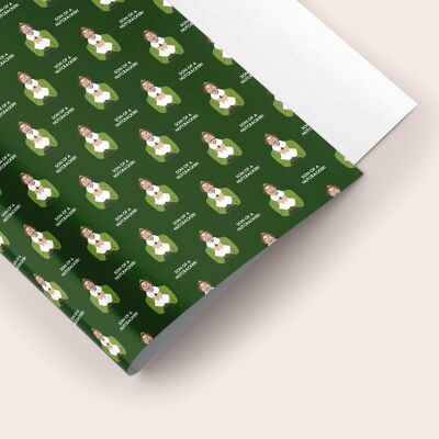 Son of a Nutcracker! Buddy the Elf Gift Wrap Sheet 50x70cm