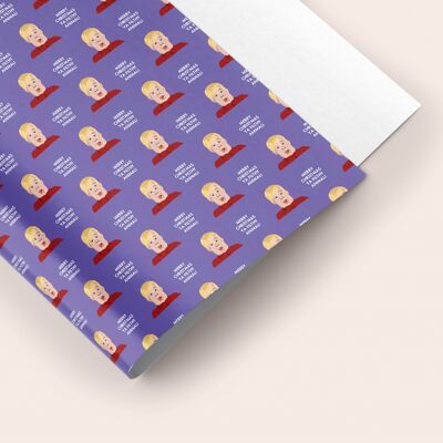 Buon Natale Ya Filthy Animal Gift Wrapping Sheet 50x70cm