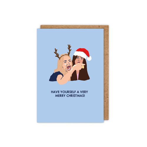 Real Housewives Kyle and Taylor celebrity Christmas Card