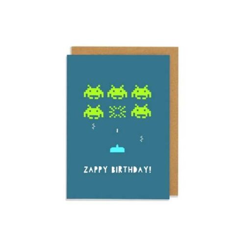 Zappy Birthday Greetings Card