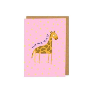 Keep Your Head Up -Positive / Motivational Greetings Card