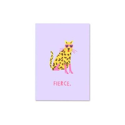 Fierce Postcard