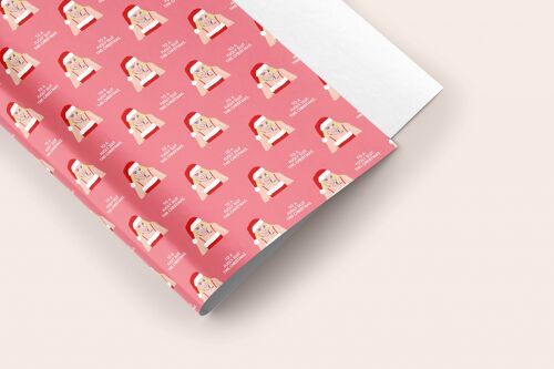 To a Fugly Slut this Christmas Mean Girls Wrap Sheet 50x70