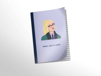 Legally Blonde : « Quoi, comme si c'était dur ? » Cahier A6 48 pages