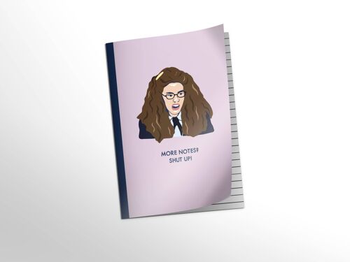 Princess Diaries: 'More notes? Shut up!' A6 48 pg Notebook