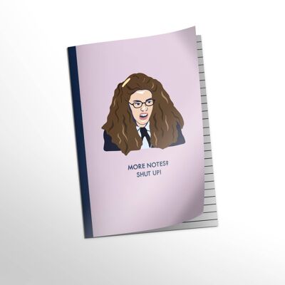 Princess Diaries: 'More notes? Shut up!' A6 48 pg Notebook