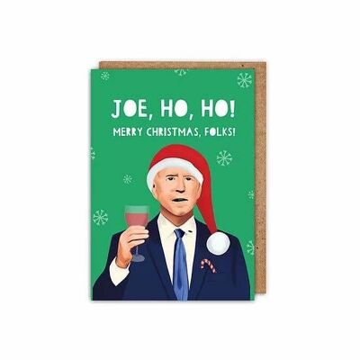 Joe Biden 'Joe Ho Ho! Frohe Weihnachten, Leute!' A6 Weihnachten