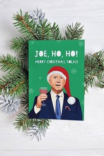 Joe Biden 'joe Ho Ho! Joyeux Noël, les amis ! » A6 Noël 2