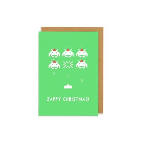 Zappy Christmas Card