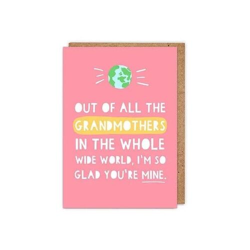 "Out of All the Grandmothers..." Greetings Card