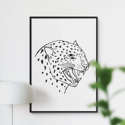 Lömsk Leopard By Niklas Hallberg