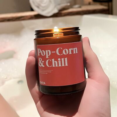Popcorn & Chill candle