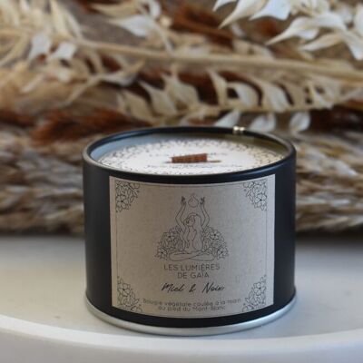 Honey and Walnut scented candle