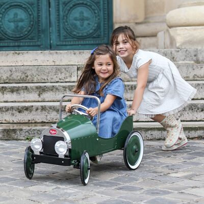 Coche de pedales para niños verde