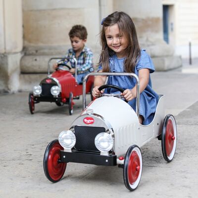 White Children's Pedal Car