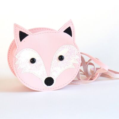 Joon the little pink fox shoulder bag