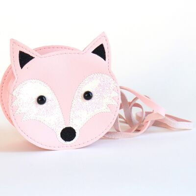 Joon the little pink fox shoulder bag