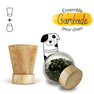 Mobilité & Confort Articulaire, complément alimentaire pour chien, Moulin + Recharge, "Gambade"