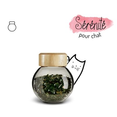 Anti-stress & Soothing, food supplement for cats, Refill, "Serenity"