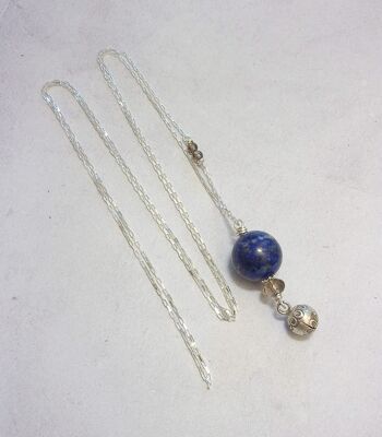 Bola De Grossesse Lapis-Lazuli, Argent 925 Et Pierres Naturelles 2