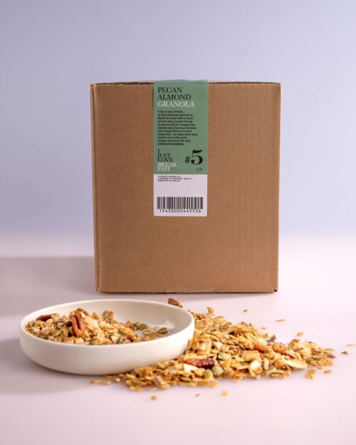 #5 5kg pecan almond bio granola