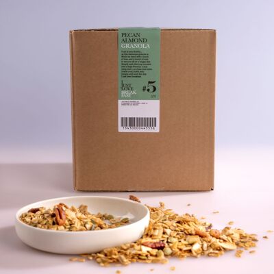 #5 5KG PECAN ALMOND ORGANIC GRANOLA