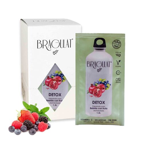 Bebida instantánea de DETOX BRAGULAT | Pack 15 unidades