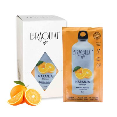 ORANGE BRAGULAT instant drink | Pack 15 units