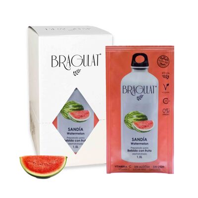 WATERMELON BRAGULAT Instantgetränk | Packen Sie 15 Einheiten