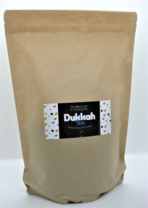 Dukkah' lin - vrac 1kg - certifié FR-BIO-09