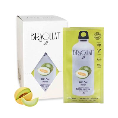 MELÓN BRAGULAT Instantgetränk | Packen Sie 15 Einheiten