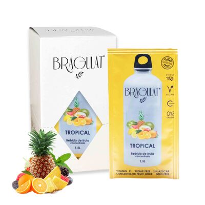 TROPICAL BRAGULAT instant drink | Pack 15 units