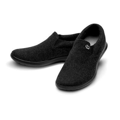 Herrenschuhe Slip On - Schwarz