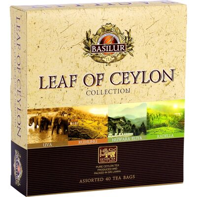 Coffret Leaf of Ceylon 40 sachets