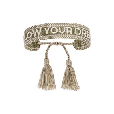 Follow your dreams Statement Armband
