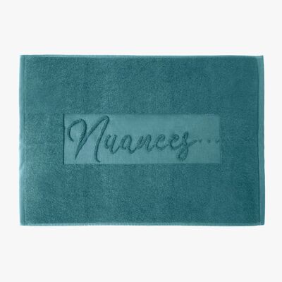 100% Organic Cotton "Abyss" Bath Mat