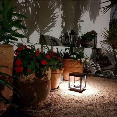 White solar lantern CAZUR