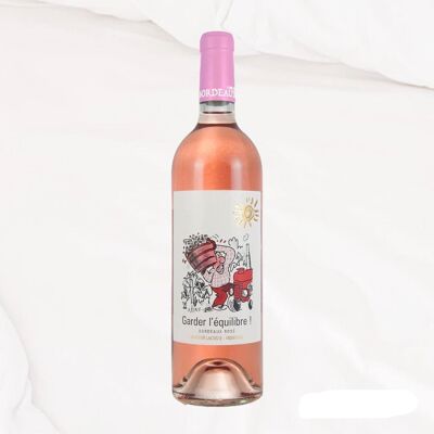 Vin Rosé Bio Bordeaux 2023 "Garder l'équilibre !"