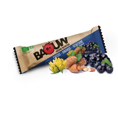 Baouw Blackcurrant-Almond-Gentian energy bar