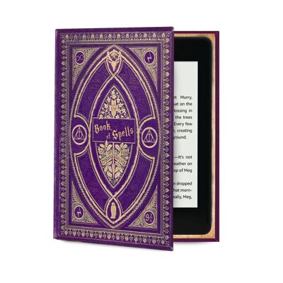 Harry Potter Themed Book of Spells / Universal Fit Cover for all Kindle & eReaders