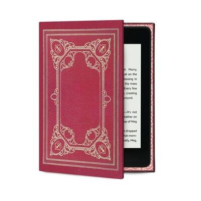 Classic Pink Berry My Book / Funda de ajuste universal para todos los Kindle y eReaders