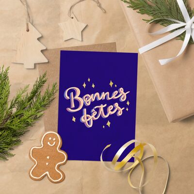 Carte Bonnes fêtes