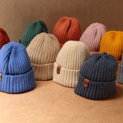 Gorro de invierno para bebés y niños pequeños - 10 colores